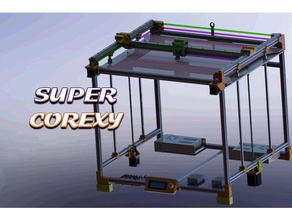 super corexy Impressoras 3d Impressora grande núcleo xy 3d print model - Mito3D