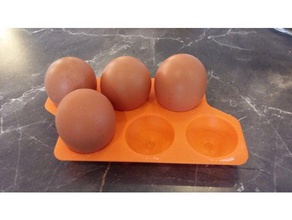 egg tray whirpool fridge containers 3d print model - Mito3D