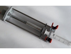 syringe dosing unit 3d printer extruders extruder pump 3d print model - Mito3D