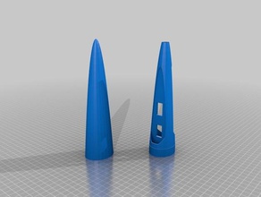 nose cone 3d printing 3d print model - Mito3D