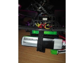 lizard95 de la batterie l'entretoise r c véhicules drone fpv racing lézard 95 micro quadricoptère 3d print model - Mito3D