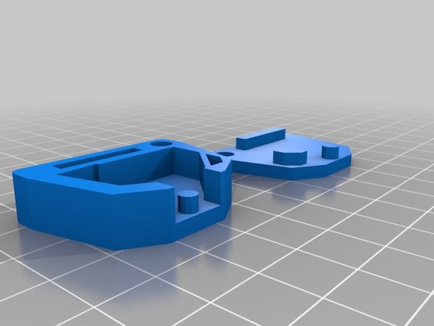 mitsubishi carisma car key replacement automotive part 3D print model - Mito3D