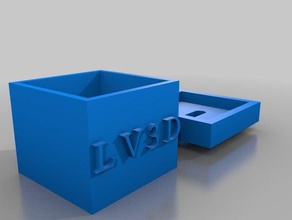 tirelire lv3d La impresión en 3d 3d print model - Mito3D