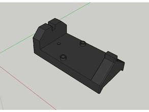 glock 17 airsoft rmr base di montaggio sport & fitness all'aperto 1 ° progetto softair allegato 3d print model - Mito3D