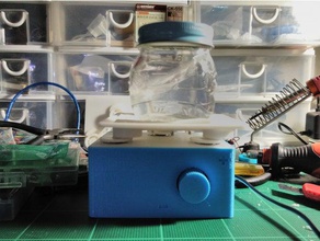 bio bricolage agitateur orbital v 10 de la biologie laboratoire tige 3d print model - Mito3D