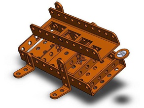 Münze separator - bozuk para ay rac Organisation 3dtoys der Schwerkraft mecanicalpart mecanical Spielzeug ABS seperator 3d print model - Mito3D