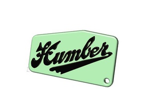 humber logo portachiavi segni e loghi 3d print model - Mito3D