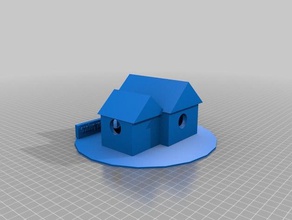 hampster house 3d printing ferret gerbil hamster mouse rat 3d print model - Mito3D