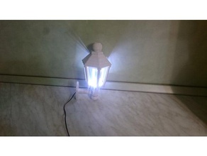 led lamba açık ve bahçe 3d print model - Mito3D