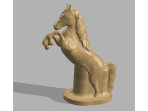 cheval parfum pentola sculture 3d print model - Mito3D