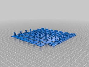 board game pieces 3d printing 3d print model - Mito3D