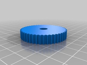 48t pulley parts customized 3d print model - Mito3D