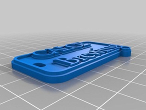 nathan key chain keychains customized 3d print model - Mito3D