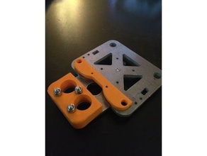 bltouchtaralubkt 3d-Drucker Teile bltouch montieren mgn12h taralu tevo tarantula x-Schlitten 3d print model - Mito3D