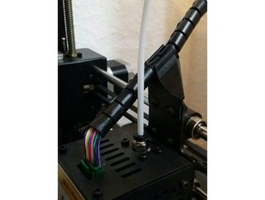 anycubic i3 mega ultrabase guía de cable Impresora 3d las piezas soporte 3d print model - Mito3D