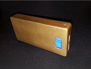 battery backup case mobile phone 3d print model - Mito3D