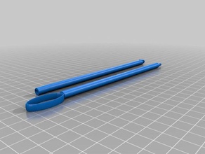 fluty stick 3d printing 3d print model - Mito3D