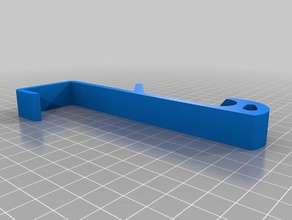 Tür Haken 35mm Haushalt kundengebundene 3d print model - Mito3D