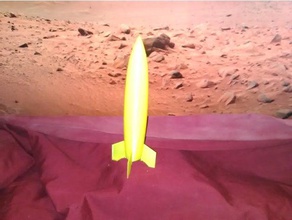 v2 rocket second try models 3d print model - Mito3D