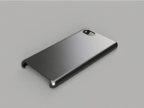 Impreso en 3d iphone 7 caso el teléfono móvil 3d print model - Mito3D