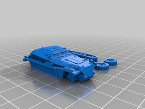 sdkfz 252 easy print automotive 3d print model - Mito3D