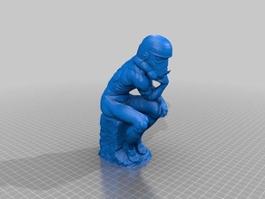 stormthinker Skulpturen 3d print model - Mito3D