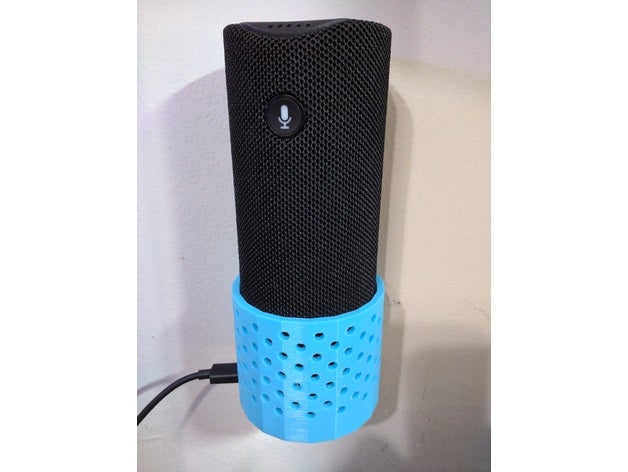 amazon toque alexa comando tira do gancho o áudio 3D print model - Mito3D