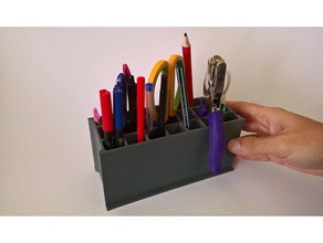 pencil drawer office pen 3d print model - Mito3D
