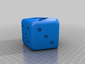 seven sided dice 3d print model - Mito3D