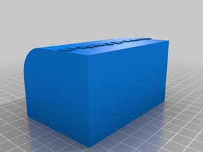 house cards office card holder visitcard visit 3d print model - Mito3D