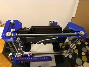 anet a8 single motor z axis drive 3d printers synchronising z-axis 3d print model - Mito3D