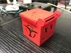 küp kutu 3d yazıcılar 3d print model - Mito3D