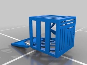 puzzle cube container L'impression 3d 3d print model - Mito3D