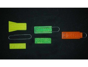 zipper pull accessories tab 3d print model - Mito3D