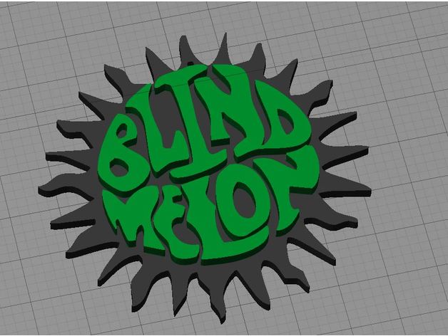 blind melon bande - trousseau de porte-clés 90 alternative abeille fille galaxie hoon la limonade musique pas pluie rock shannon st andrews l'automne les tons maison 3D print model - Mito3D