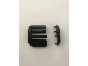 split strap adjuster parts 3d print model - Mito3D