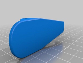 530g insülin pompası klibi deri yedek parça klip 3d print model - Mito3D