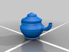 teapot kitchen & dining 3d print model - Mito3D