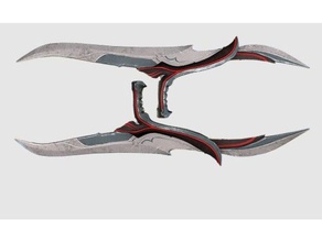 kronen props espada las espadas warframe arma 3d print model - Mito3D