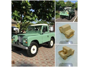 land rover pu series 3 toys & games 3d print model - Mito3D