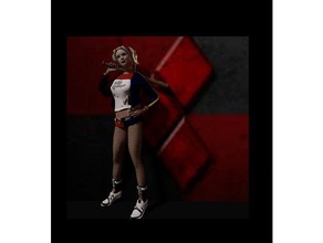 harley quinn suicide squad people 3d print model - Mito3D