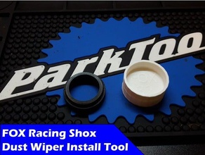 fox racing shox dust wiper installation tool 32mm hand tools bicycle bike fork mtb shock 3d print model - Mito3D