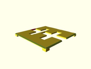 liscia frontalino 2x frankenstein interruttore parti di ricambio 3d print model - Mito3D