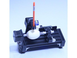 egg bot drawing machine sphere open source hardware+software project diy 3d print model - Mito3D