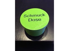 schmuck-dose - Zubehör 3d print model - Mito3D