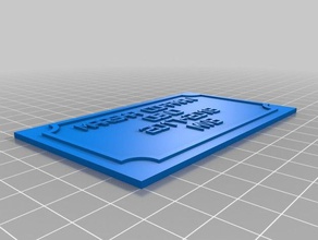 mc mvd signs & logos customized 3d print model - Mito3D