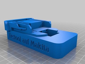 makita festool adattatore per batteria 18v bp 18li 5 2 macchine utensili 3d print model - Mito3D