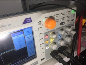 tektronix cro codificador pisar botão as ferramentas knob pisando 3d print model - Mito3D