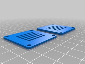 cover plates flightcontroller stack r c vehicles drone 3d print model - Mito3D