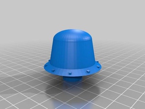o meu botão exaustor peças de substituição personalizado 3d print model - Mito3D